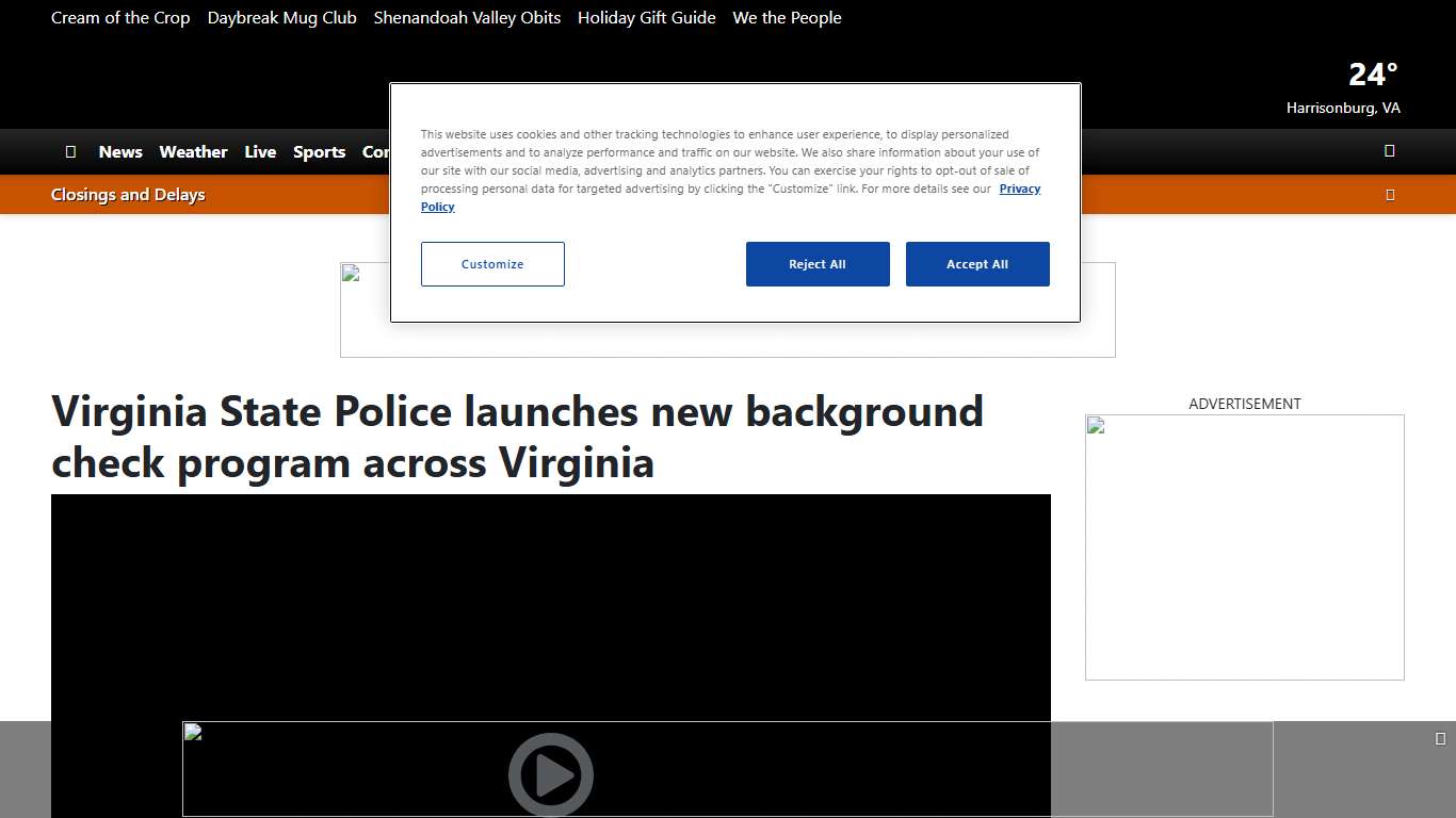 Virginia State Police launches new background check program across Virginia